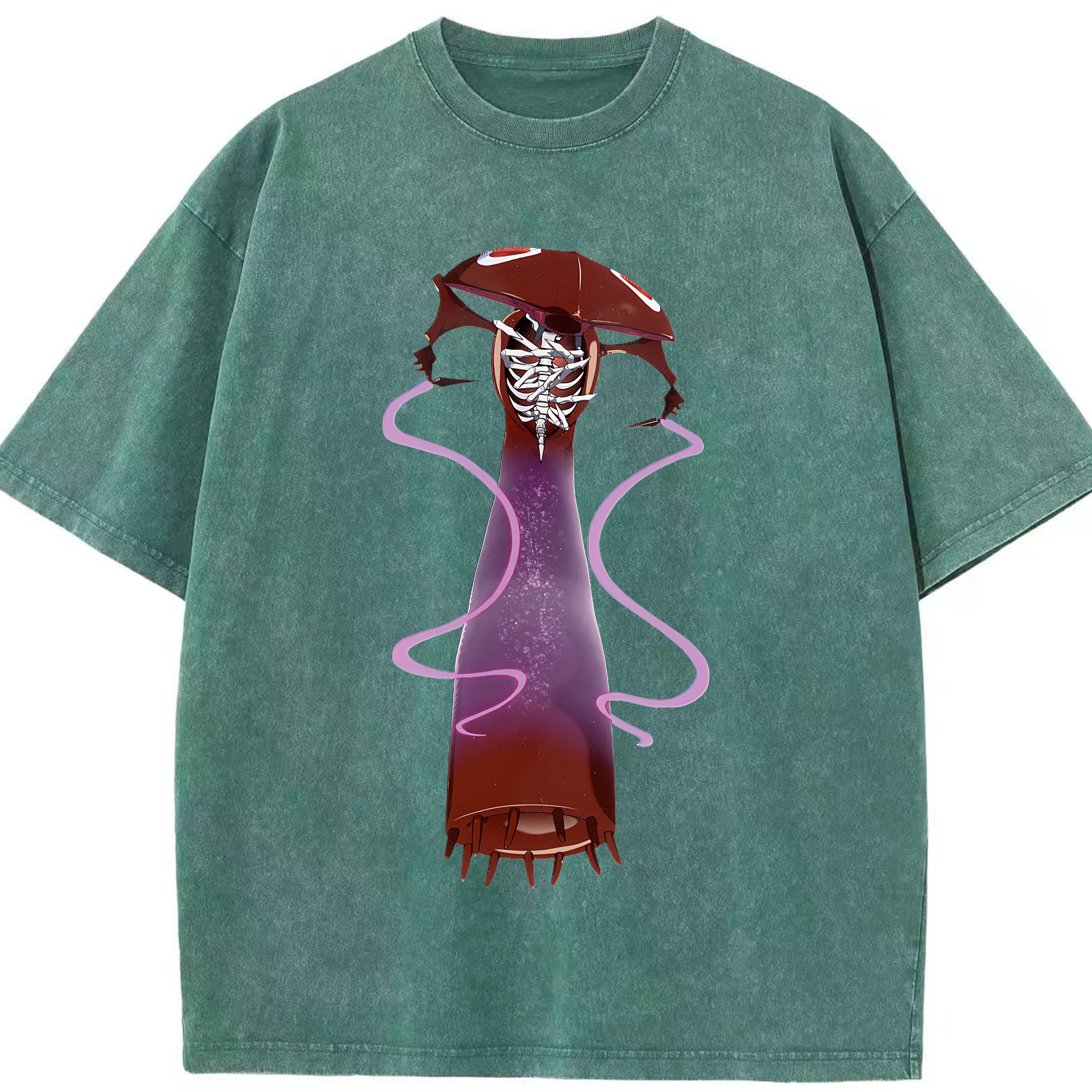 （画像用） EVA 新世紀エヴァンゲリオン 綿100% ヴィンテージ風 半袖Tシャツ（フロントプリント）